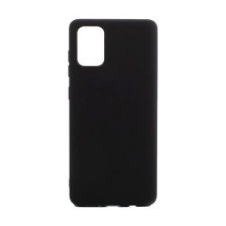 Capa de Silicone Macio para Samsung Galaxy A51 Preto Capa de Silicone Macio para Samsung Galaxy A51 Preto